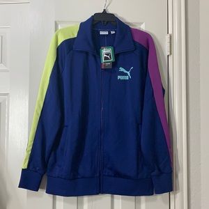 PUMA Men’s Iconic T7 Track Jacket - size M